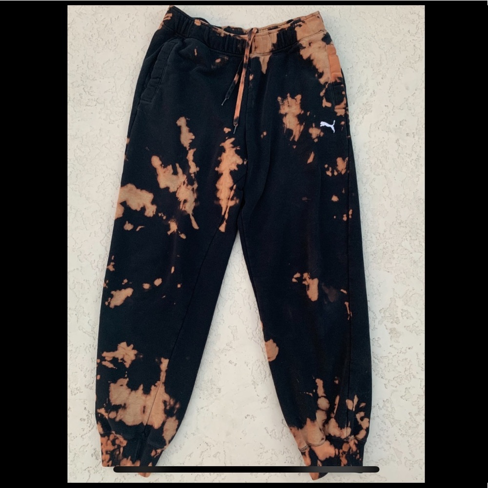 Acid Tie-dye Puma Joggers